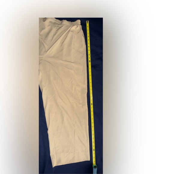 Elegant Kurta Set Beige and Gold Embroidered Dress with Pants and Dupatta - Picture 8 of 9